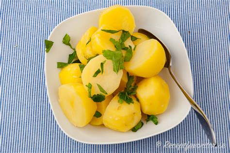 Kokt potatis med