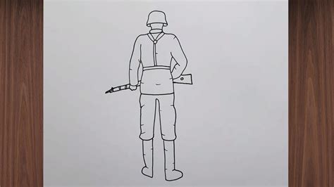 Kolay asker çizimi Pinterest. 