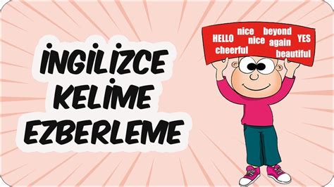 Kolay ingilizce kelime ezberleme taktiği