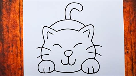 Kolay kedi kedi çizimi