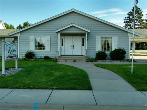 Kolden funeral home le sueur mn. .  ...