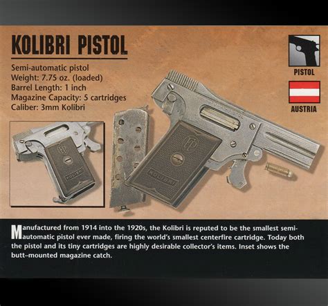 Kolibri No. 2 Automatic Pistol Set - Die kleinste Automatikpistole …