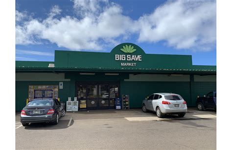 Koloa big save. Koloa BIG SAVE. View Map / Directions. Store Phone: (808) 742-1614. HOLIDAY STORE HOURS: THANKSGIVING DAY Store: 5 am - 7 pm. CHRISTMAS EVE Store: 5 am - 10 pm. 