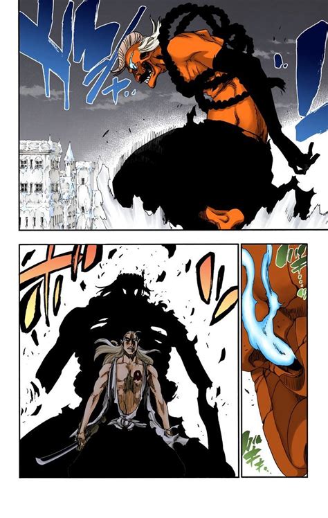 Komamura Sajin human form bankai BLEACH colored manga Bleach, Bleach