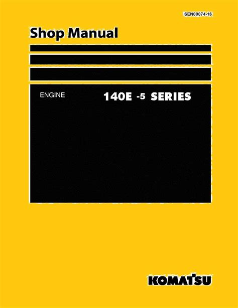 Komatsu 140e 5 diesel engine service repair manual. - Astrología magistral: clave de caracteres y destinos.
