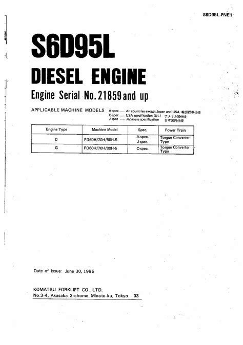 Komatsu 6d95l diesel engine parts part ipl manual. - Schutzhund top working dogs training manual.