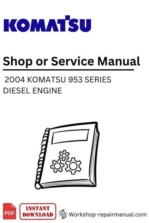 Komatsu 95 3 series diesel engine workshop service repair manual. - Instructor solution manual for molecular cell biology.