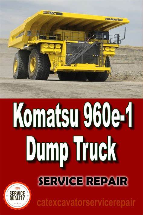 Komatsu 960e 1 dump truck service shop repair manual. - M. friedrich andreas hallbauers ... zehenen der auf der jenaischen academie gehaltenen parentationen..