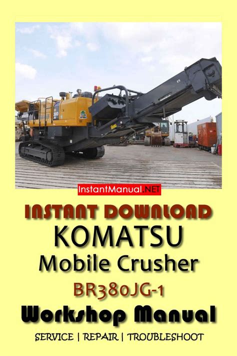 Komatsu br380jg 1 mobile crusher service and repair manual. - The philadelphia guide by gary frank.