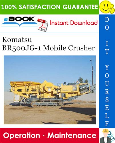 Komatsu br500jg 1 mobile crusher operation maintenance manual. - The fault in our stars study guide.