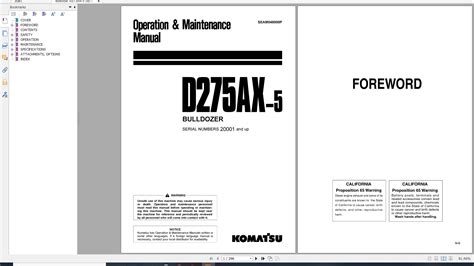 Komatsu d275ax 5 bulldozer operation maintenance manual. - Appunti per il corso di armonia principale.