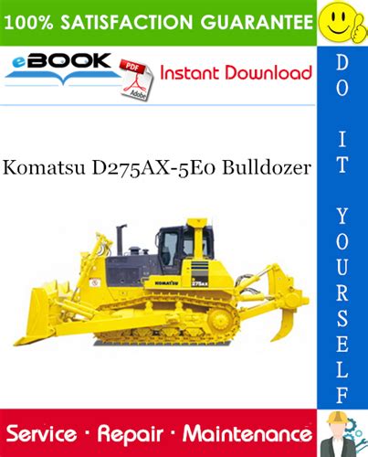 Komatsu d275ax 5e0 dozer bulldozer service repair shop manual sn 30001 and up. - Indian ami 50 four stroke moped digital workshop repair manual.