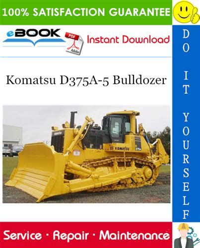 Komatsu d375a 5 bulldozer bulldozer servicio reparación taller manual sn 18001 y superior. - Us army technical manual tm 55 4920 431 13 auxiliary.