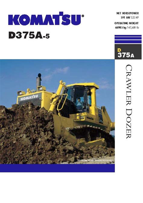 Komatsu d375a 5 vhms specification service repair manual. - Nasa mars rovers manual 1997 2013 sojourner spirit opportunity and curiosity owners workshop manual by baker david 2013 hardcover.