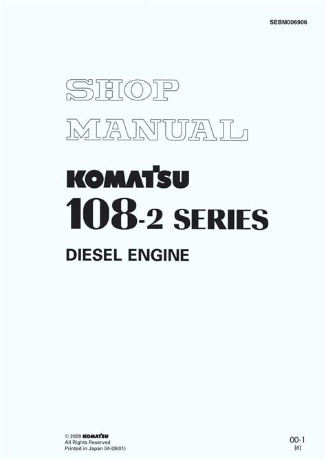 Komatsu engine 108 series workshop shop service manual. - Handbook of radical vinyl polymerization book.