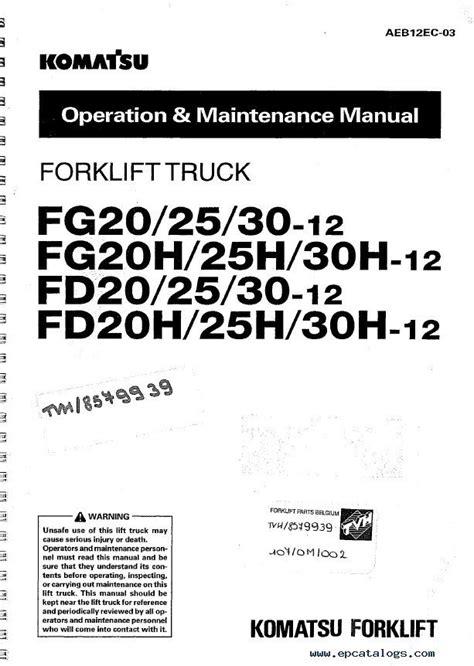 Komatsu forklift fg 30 repair manual. - 2001 acura rl ac compressor oil manual.