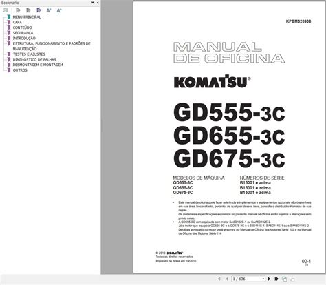 Komatsu gd555 gd655 gd675 shop manual. - Tcfp written exam study guide basic.