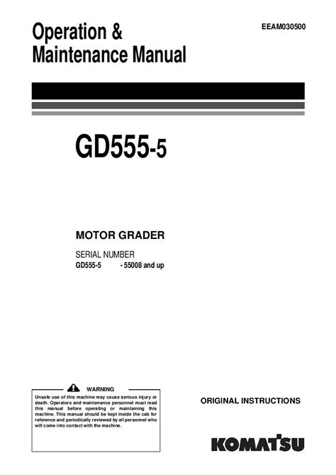 Komatsu gd555 motor grader shop manual. - Evaluación de distritos mineros del ecuador.