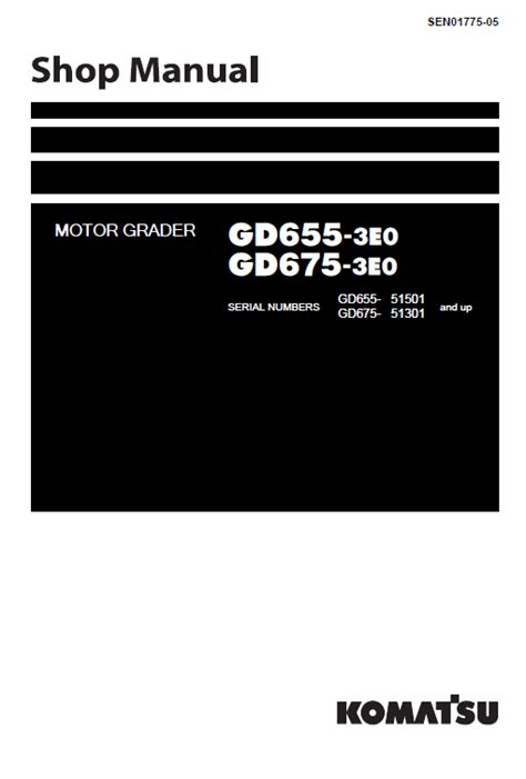 Komatsu gd655 3eo gd675 3eo motor grader service shop manual. - Nilsson riedel electric circuits 8th edition solution manual.