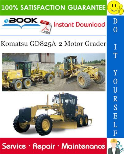 Komatsu gd825a 2 motor grader service shop repair manual s n 11001 and up. - Chromosomal basis of inheritance study guide.