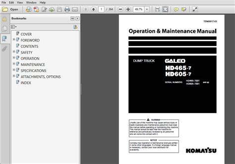 Komatsu hd465 7 hd605 7 dump truck operation maintenance manual s n 7001 and up 7257 and up. - Guide to holy week coptic orthodox church.