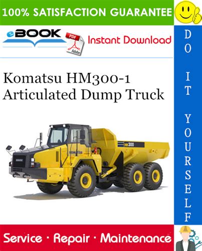 Komatsu hm300 1 articulated dump truck service shop repair manual. - Manuali di servizio chiller carrier 30xaa.