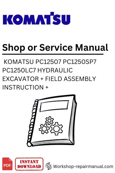 Komatsu pc1250 7 pc1250sp 7 pc1250lc 7 hydraulic excavator service repair manual. - Ausgewähltes lösungshandbuch für prinzipien der chemie a.