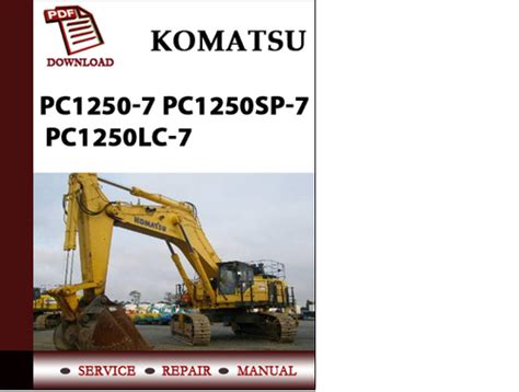 Komatsu pc1250 7 pc1250sp 7 pc1250lc 7 workshop service repair manual download. - Cheeses of the world an illustrated guide for gourmets.