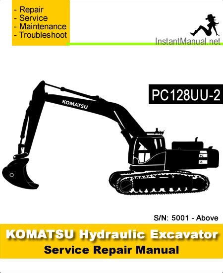 Komatsu pc128uu 2 excavator shop manual. - Komatsu pc128uu 2 excavator shop manual.