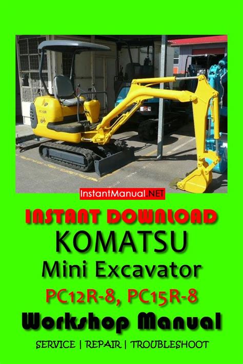 Komatsu pc12r 8 pc15r 8 download manuale dell'officina di riparazione dell'escavatore idraulico. - Universal remote instruction manual ge consumer electronic.