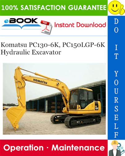 Komatsu pc130 6k pc150lgp 6k excavator manual. - 1999 ford e 150 manuali di manutenzione manuali.