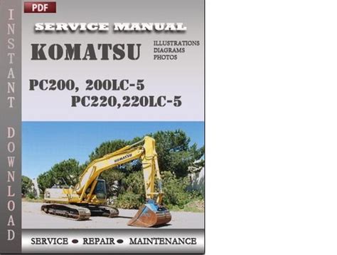 Komatsu pc200 200lc 5 pc220 220lc 5 factory service repair manual. - Practice guide for wonderlic writing skills evaluation.