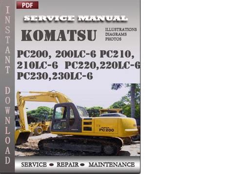 Komatsu pc200 200lc 6 pc210 210lc 6 pc220 220lc 6 pc230 230lc 6 workshop service repair manual. - Solutions manual for introductory mathematical analysis 13th.