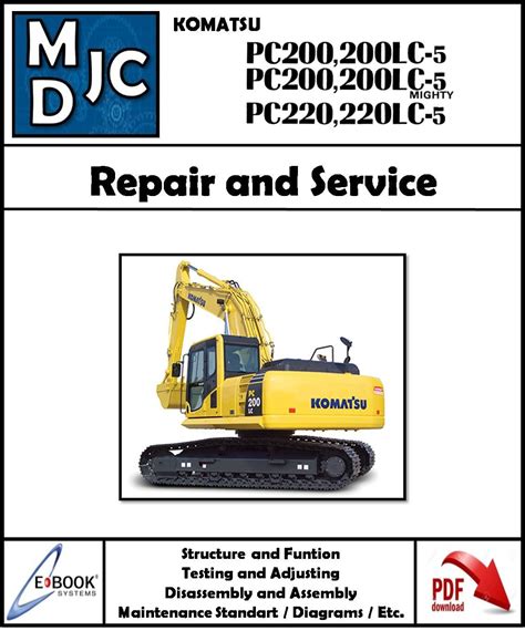 Komatsu pc200 5 pc200lc 5 mighty pc220 5 pc220lc 5 hydraulic excavator service shop manual download. - Download suzuki quadsport 90 lt z90 ltz90 2007 2009 service repair manual.