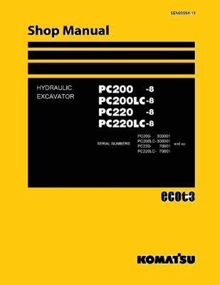 Komatsu pc200 8 pc200lc 8 pc220 8 pc220lc 8 hydraulic excavator workshop service repair manual. - Jaguar s type repair manual fuse.