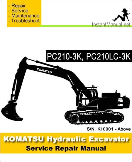 Komatsu pc210 3 3k pc210lc 3k excavator service shop manual. - Ennemis de racine au xviie siècle.