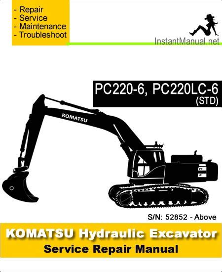 Komatsu pc210 6 pc210lc 6 excavator manual. - John deere 140 hydrostatischer traktor bedienungsanleitung 38001.