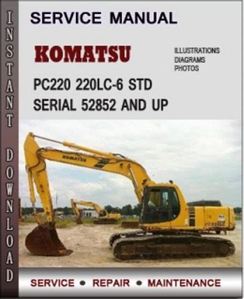 Komatsu pc220 6 factory service repair manual. - Kaplan atkinson management accounting solutions manual.