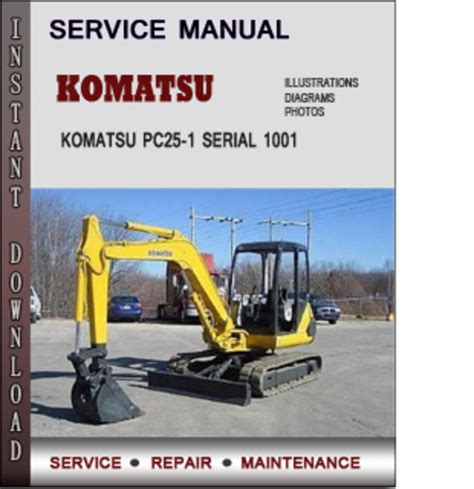 Komatsu pc25 1 serial 1001 and up factory service repair manual. - 2007 audi a4 guida agli ordini.
