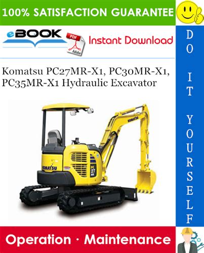 Komatsu pc27mr x1 pc30mr x1 pc35mr x1 hydraulic excavator operation maintenance manual. - Serive manual for isuzu 4hk1 motor.