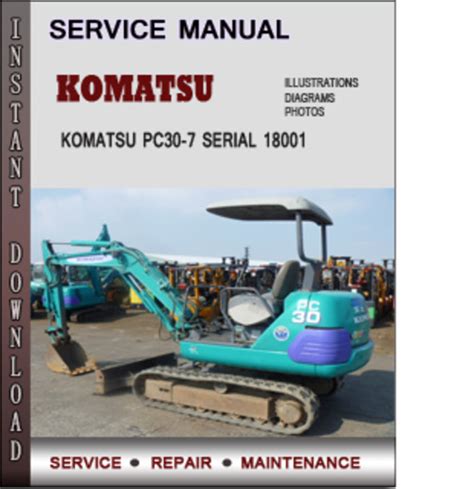 Komatsu pc30 7 serial 18001 and up workshop manual. - Das große handbuch für den verkaufsleiter..