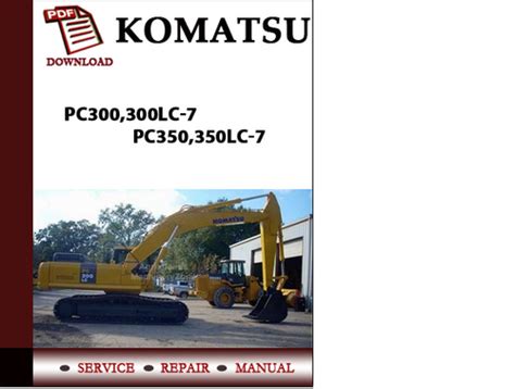 Komatsu pc300 300lc 7 pc350 350lc 7 workshop service repair manual. - Handbook of discrete valued time series by richard a davis.