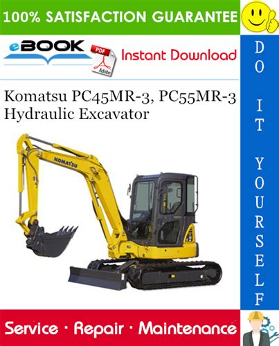 Komatsu pc45mr 3 pc55mr 3 excavator service shop manual. - Sym fiddle ii 125 manuale di officina riparazione scooter.