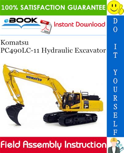 Komatsu pc490lc 11 hydraulic excavator field assembly manual. - Vertrauen ist gut, kontrolle ist besser.