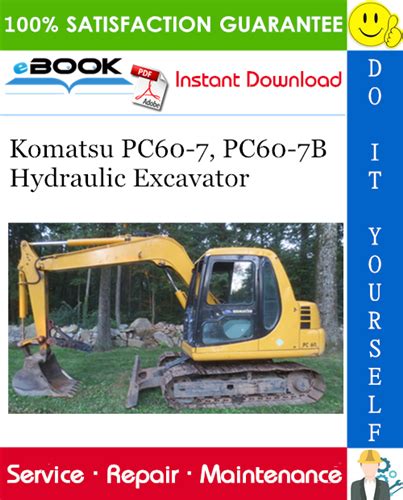 Komatsu pc60 7 pc60 7b hydraulic excavator service repair manual operation maintenance manual. - Sears manual battery charger engine starter.