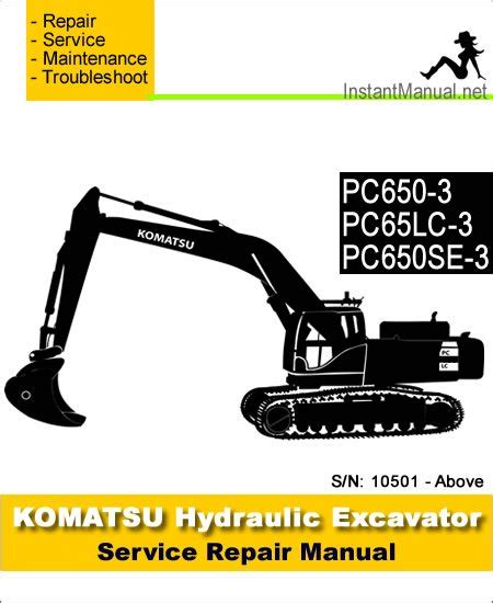 Komatsu pc650 3 pc650lc 3 pc650se 3 hydraulic excavator service shop repair manual. - Excel with vba by francis hauser.