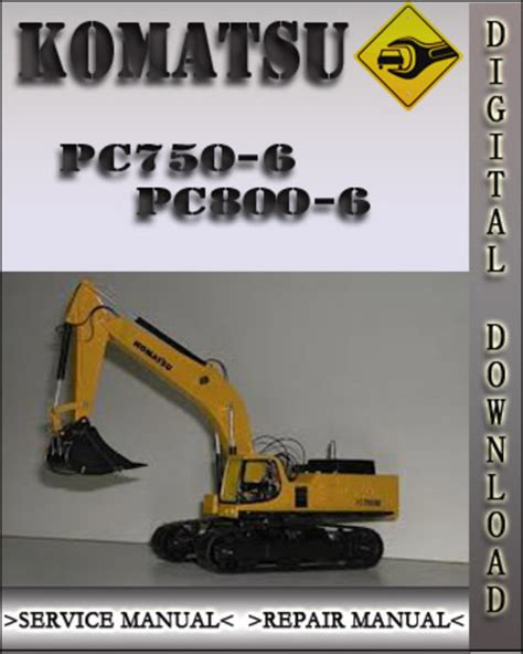 Komatsu pc750 6 pc800 6 factory shop service repair manual. - Mercury 60 hp 2 stroke manual.
