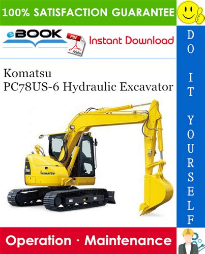 Komatsu pc78us 6 hydraulic excavator operation maintenance manual s n 11049 and up. - Ge gsl25jfpbs side by side refrigerator manual.