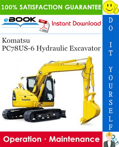 Komatsu pc78us 6 hydraulic excavator operation maintenance manual s n 7615 and up. - Ryobi service manual ry 43 strimer.