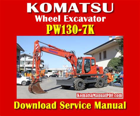 Komatsu pw130 7k wheeled excavator service repair manual download k40001 and up. - Hp officejet 4500 printer instruction manual.